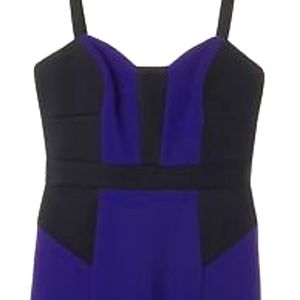 Milly paneled sheath dress